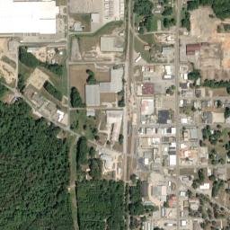 Quitman map(satellite map)