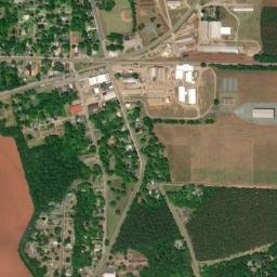 100-234 North Bond Street, Plains, GA High Resolution Satellite Map