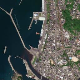 Akune Shi map(satellite map)