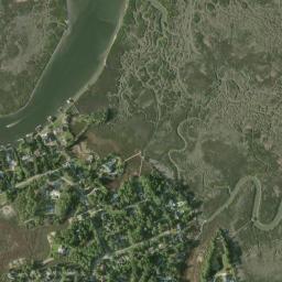 Satellite view of WIlmington Island Golf Club