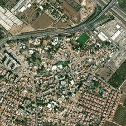Bet Dagan map(satellite map)
