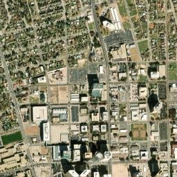 Midland, Texas High Resolution Satellite Map