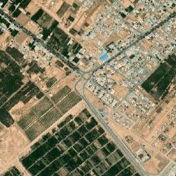 Zarach map(satellite map)