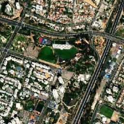 Rishon LeẔiyyon map(satellite map)