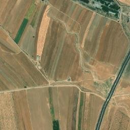 Boroujen map(satellite map)