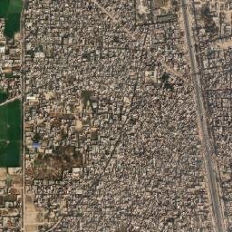 Kamoke map(satellite map)