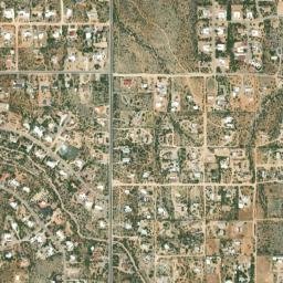 New Tucson Arizona High Resolution Satellite Map
