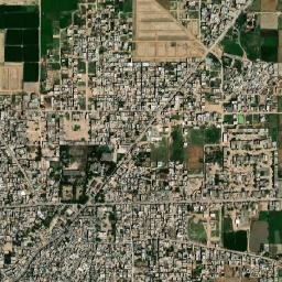 Naushahra Virkan map(satellite map)
