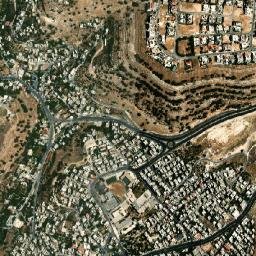 Wādī as Sīr map(satellite map)