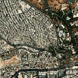Amman map(satellite map)