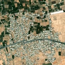 Manzariyeh map(satellite map)