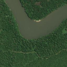 Quinns Landing Alabama High Resolution Satellite Map