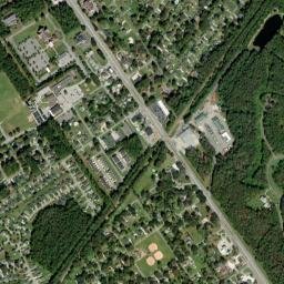 Richmond Hill map(satellite map)