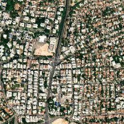 Ness Ziona map(satellite map)