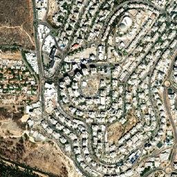 Modiin Ilit map(satellite map)