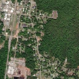 Thomasville map(satellite map)