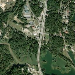 Hoboken Alabama High Resolution Satellite Map