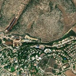 Nof Ayalon map(satellite map)