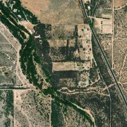 Escalante Crossing Arizona High Resolution Satellite Map