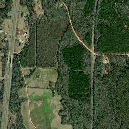 Rural Alabama High Resolution Satellite Map