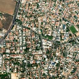 Gedera map(satellite map)