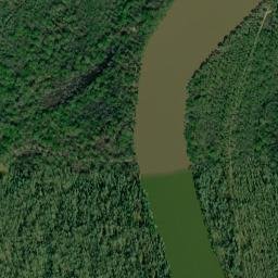 Powes Landing Alabama High Resolution Satellite Map