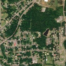 Green Oaks Alabama High Resolution Satellite Map