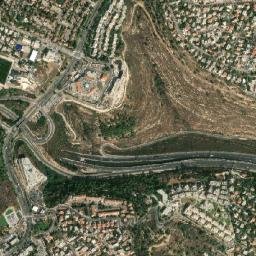 Mevasseret Ẕiyyon map(satellite map)