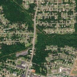 Dozier Estates Alabama High Resolution Satellite Map