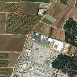 Bnei Ayish map(satellite map)