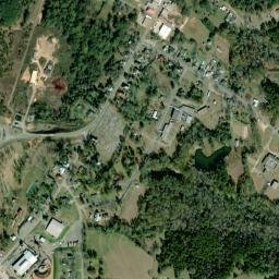 Louisville Alabama High Resolution Satellite Map