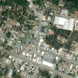 Baxley map(satellite map)