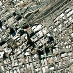 El Paso map(satellite map)