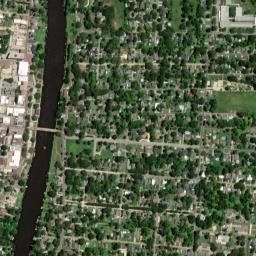 Natchitoches map(satellite map)