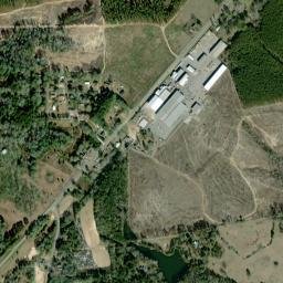 Baxters Alabama High Resolution Satellite Map