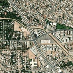 Franklin Dr, El Paso, Texas High Resolution Satellite Map