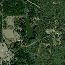 Pineville Alabama High Resolution Satellite Map
