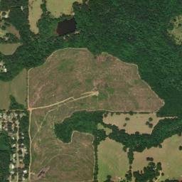 Mossy Grove Village Alabama High Resolution Satellite Map