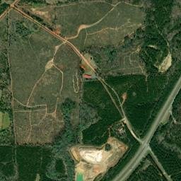 Richards Crossroads Alabama High Resolution Satellite Map