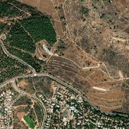 Ẕur Hadassa map(satellite map)