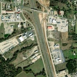Fairfield, TX, USA High Resolution Satellite Map