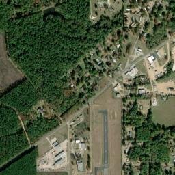 La Salle Parish map(satellite map)