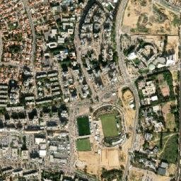 Ashkelon map(satellite map)