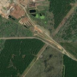 Chapman Alabama High Resolution Satellite Map