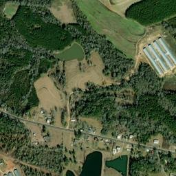 Blue Springs Alabama High Resolution Satellite Map
