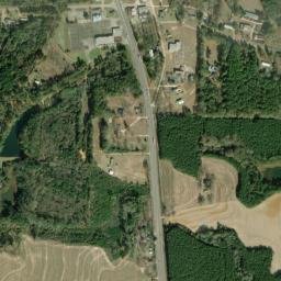 Hamilton Crossroads Alabama High Resolution Satellite Map