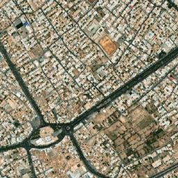 Bafq map(satellite map)