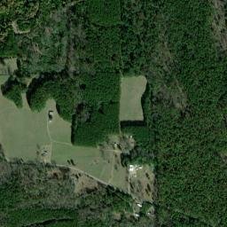 Grant Parish map(satellite map)