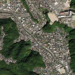 Kagoshima Shi map(satellite map)