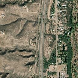 Carmen Arizona High Resolution Satellite Map